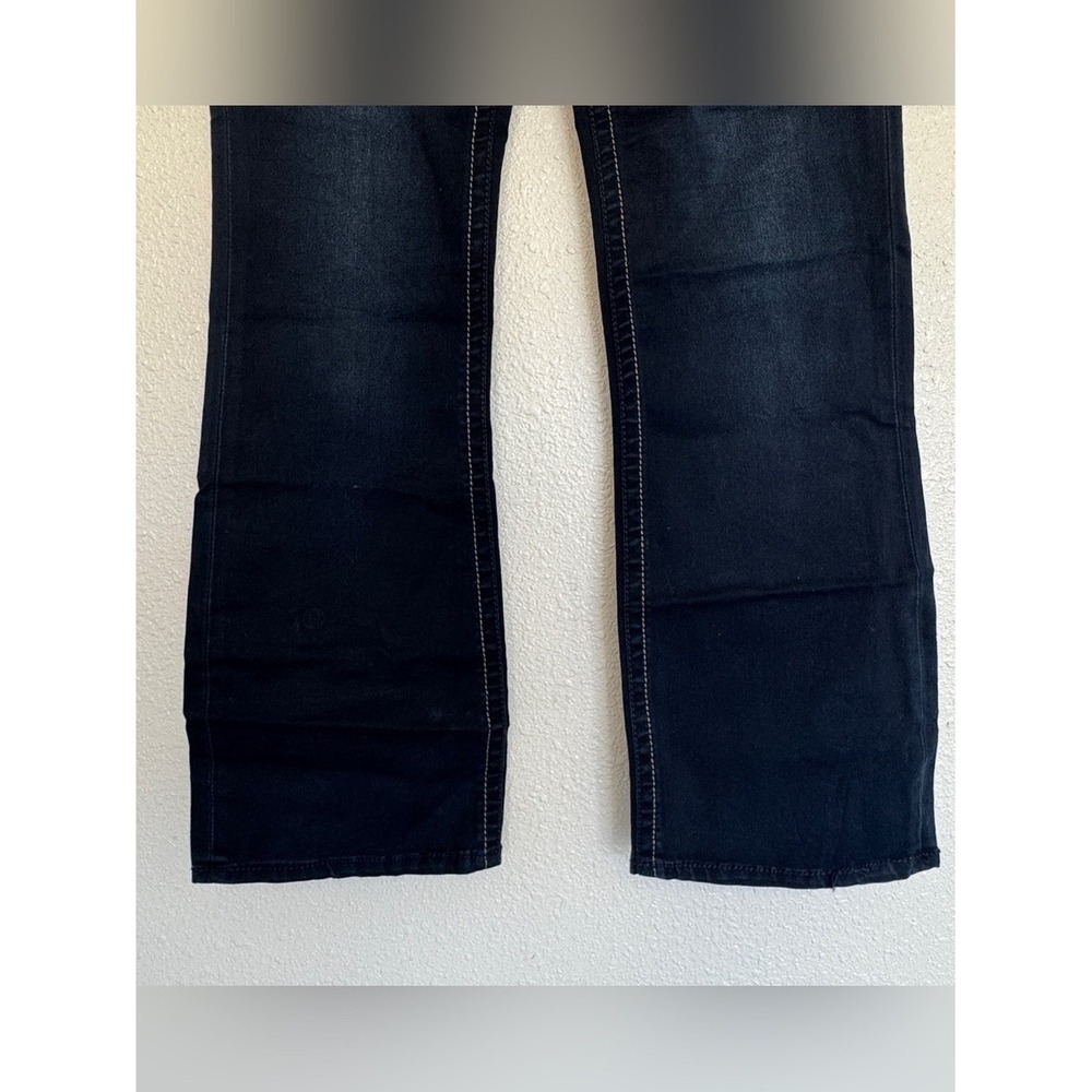 Liverpool 14x32 Rita Bootcut Jeans Dark Wash Handsand Flap Pockets - Picture 4 of 10